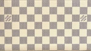 LV Damier 材質